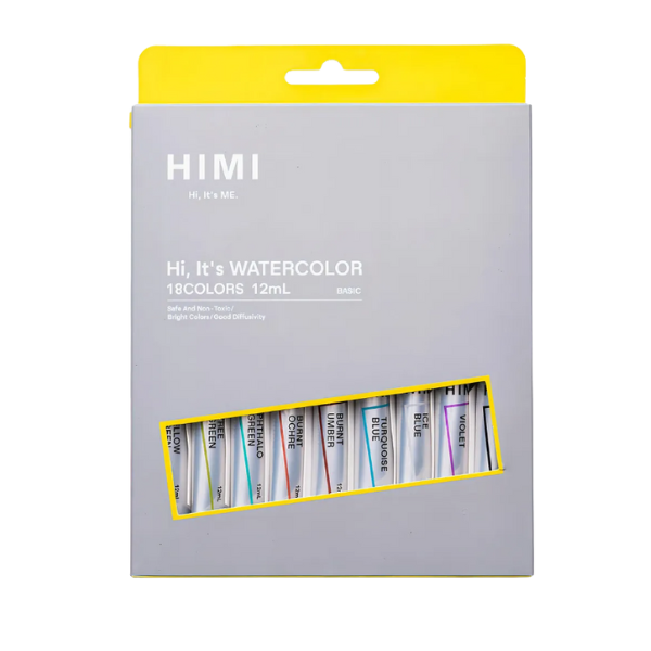 Set de 18 Acuarelas Himi Miya