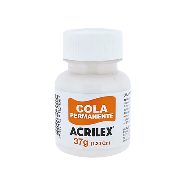 Cola Permanente Acrilex 37 ml.